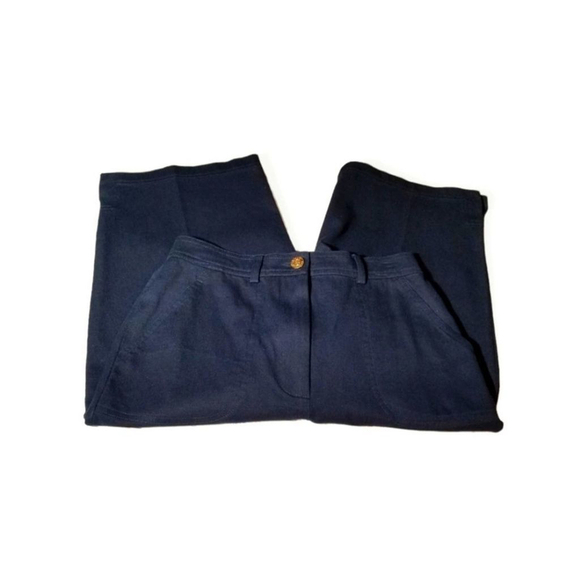 St. John Sports| Navy Blue Bermuda Shorts| NWOT|Size 2 - Picture 5 of 7